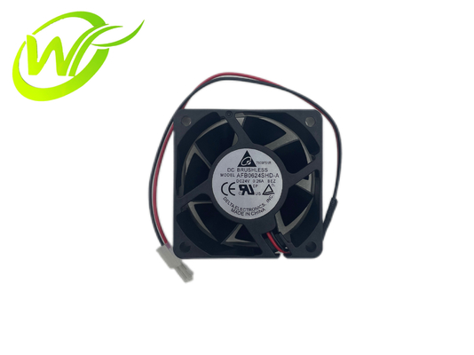 NCR 0090010028 ATM Onderdelen Elektronisch onderdeel Fan 60x60x25 DC 24V 0,26A 2 Draden