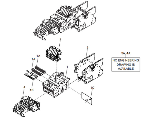 Automaten reserveonderdelen STIRLING 2e ontvangstprinter (STANDARD)