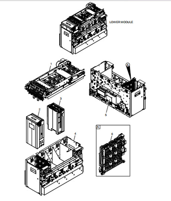 BRM-ondermodule ATM-machineonderdelen