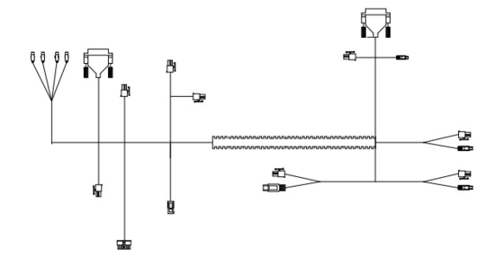 ATM-machineonderdelen 445-0752496 6627 TRAY HARNESS