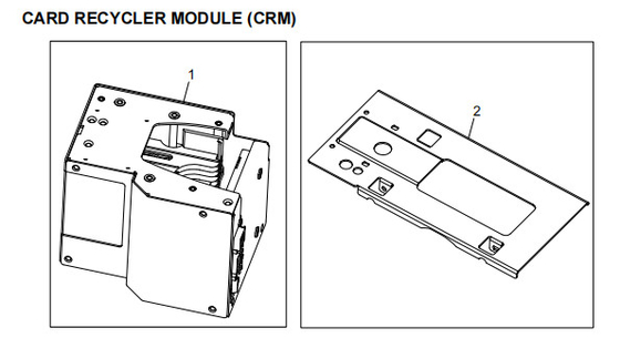 ATM reserveonderdelen NCR CARD RECYCLER MODULE (CRM)