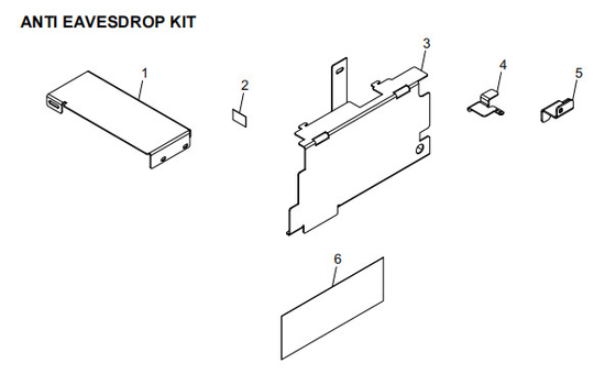 ATM reserveonderdelen NCRANTI EAVESDROP KIT