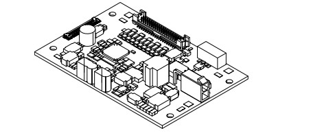 ATM reserveonderdelen NCR 009-0036116 EDP TO LVDS CONVERTER BOARD