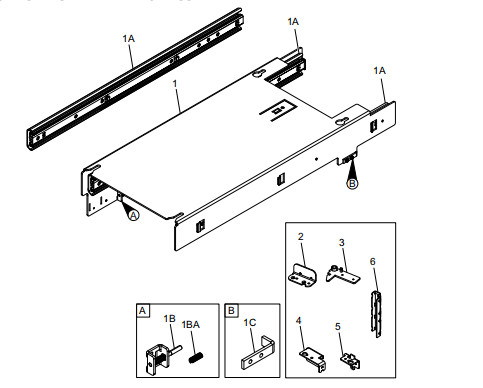 ATM-reservedelen S2 DISPENSER RETRACTIE-ASSEMBLY RA 445-0726393