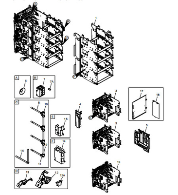 ATM reserveonderdelen S2 DISPENSER PICK MODULE ASSEMBLY
