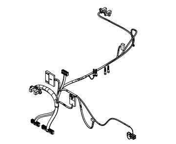 ATM-reservedelen S2 Presenter Harness 445-0757099 S2 PRESENTER Harness