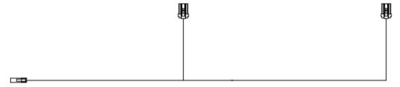 ATM reserveonderdelen 445-0753305 DUAL MEI CASH HARNESS