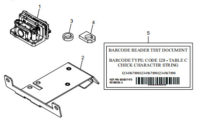 ATM reserveonderdelen 009-0023539 USB 2D barcode reader module (UBAR)