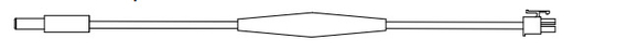 ATM reserveonderdelen NCR 445-0736403 CAMERA POWER TOP BOX HARNESS