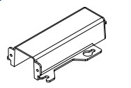 ATM reserveonderdelen MAIN FILTER BRACKET 445-0719248 BRACKET - MAIN FILTER