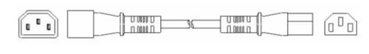 ATM reserveonderdelen 009-0025078 AC POWER DISTRIBUTION/INTERCONNECTION CABLES UL/CSA/CCC EN EUROPEES BEVELKHEIDSBUUR GESCHETT