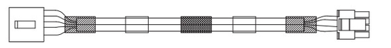 ATM reserveonderdelen IFD2 Control PCB tot MCRW-linker harness