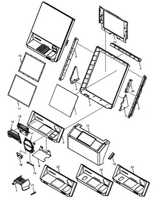 FASCIA ASSEMBLY Automaten