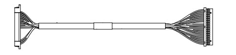 ATM-machineonderdelen 445-0743831 LVDS-harnas, 1200MM