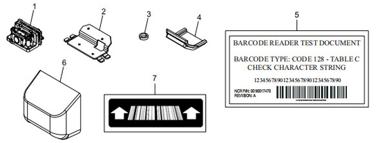 ATM-machine onderdelen barcode reader