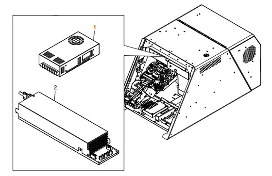 ATM-machineonderdelen POWER SUPPLY SWITCH MODE 009-0028268