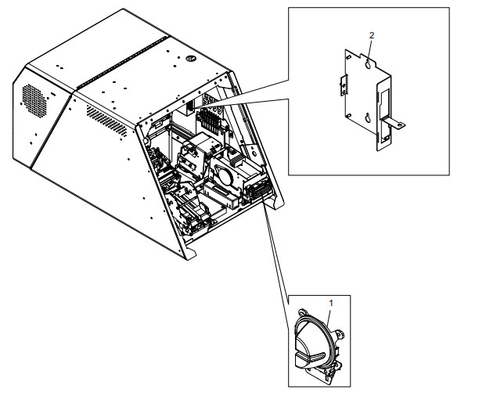 ATM-machineonderdelen SKIMMING PROTECTION SOLUTION 445-0748402 445-0719595